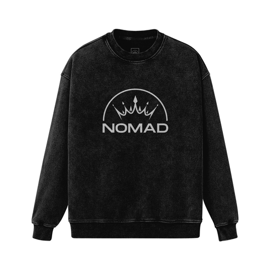 Nomad Black Faded Sweatshirt